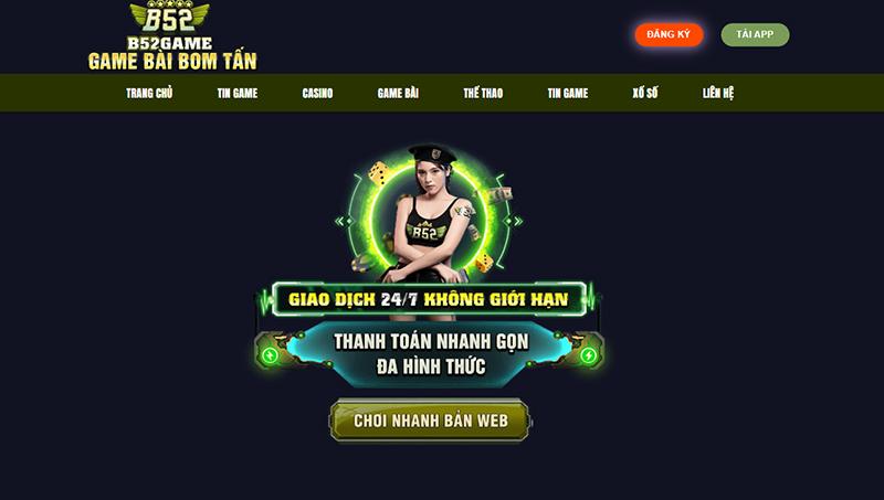 Link truy cập đăng nhập b52club uy tín tại website b52club.uk.net