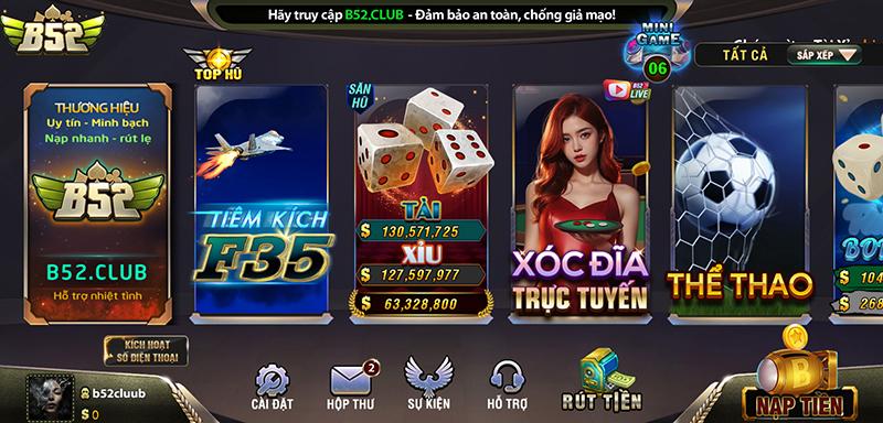 Hướng dẫn rút tiền b52 club đơn gainr khi tham gia cá cược